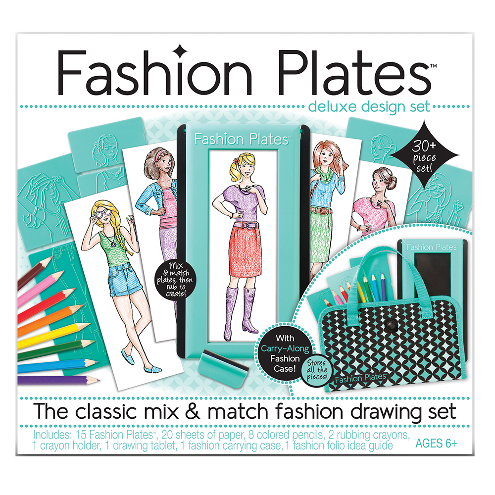 Fashion Plates Deluxe Set